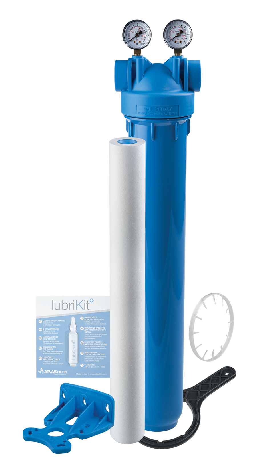 Atlas Filtri Tankless Water Heater Scale Reduction Solution, 2 Gauges